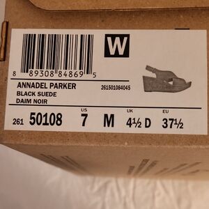 Clarks Black Wedge Shoes